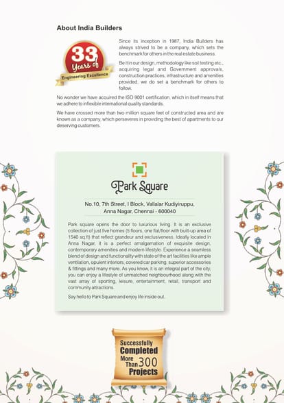 India Park Heights Brochure Image 2