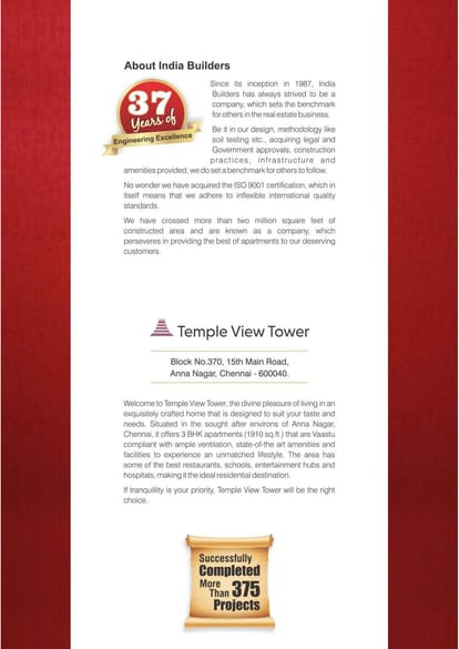 India Southern Breeze Brochure Image 5