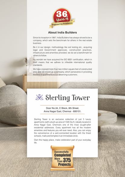 India Sterling Tower Brochure Image 2