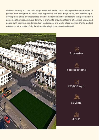 Akshaya Serenity Brochure Image 3