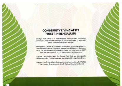 Prestige Park Grove Brochure Image 2