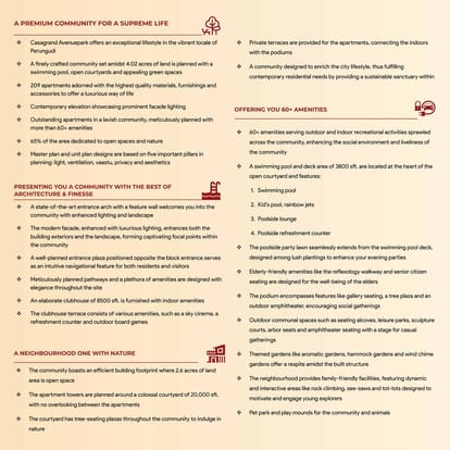 Casagrand Avenue Park Brochure Image 12