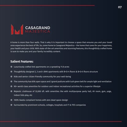 Casagrand Majestica Brochure Image 7