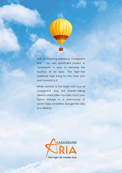 Casagrand Aria Brochure Image 3