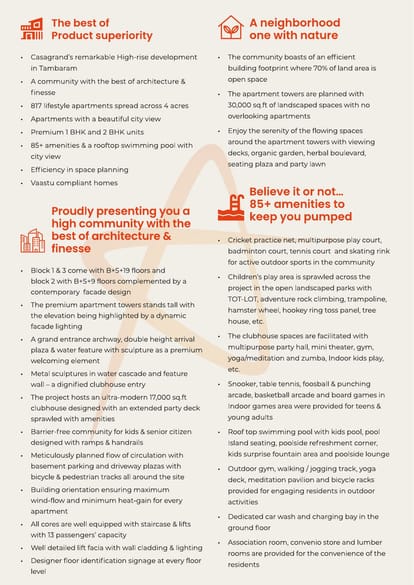 Casagrand Aria Brochure Image 16