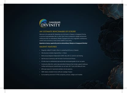 Casagrand Divinity Brochure Image 5