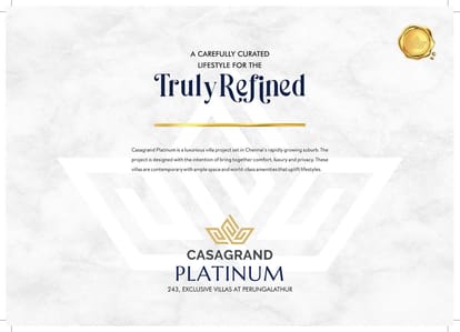 Casagrand Platinum Brochure Image 5