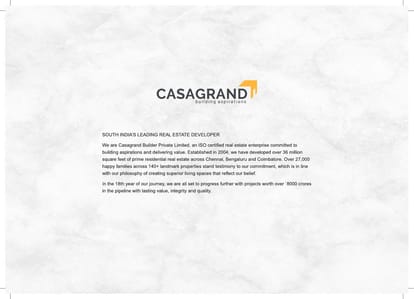 Casagrand Platinum Brochure Image 3