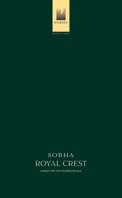 Sobha Royal Crest Brochure Image 1