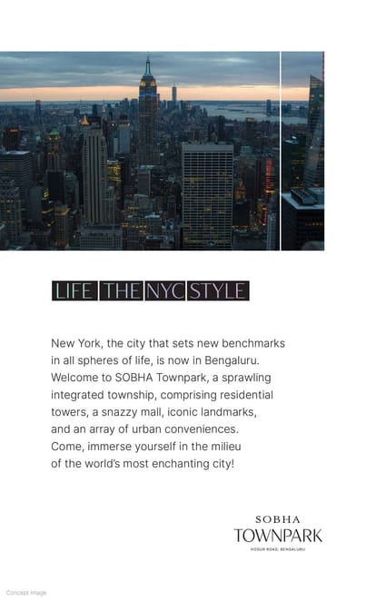 Sobha Brooklyn Towers Brochure Image 2