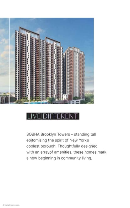 Sobha Brooklyn Towers Brochure Image 5