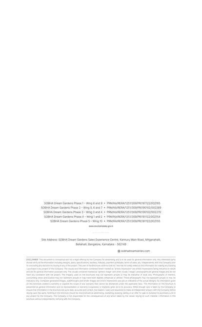Sobha Dream Gardens Brochure Image 22