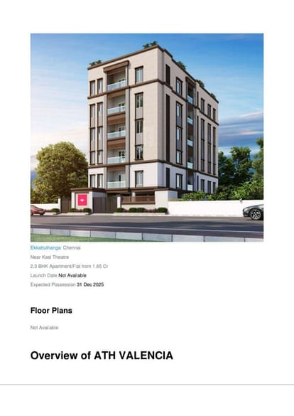 ATH Valencia Brochure Image 1