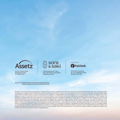 Assetz Sora and Saki Brochure Image 23