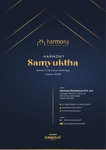 Harmony Samyuktha Brochure Image 16