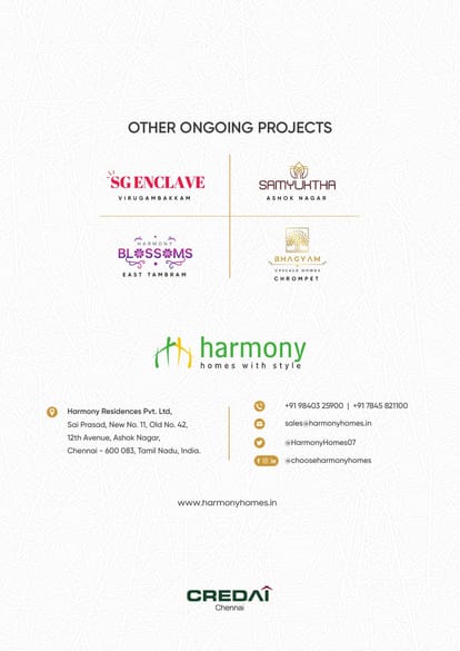 Harmony Sruthi Brochure Image 12