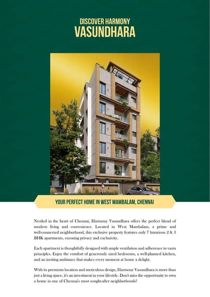 Harmony Vasundhara Brochure Image 2