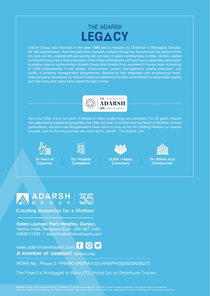 Adarsh Park Heights Brochure Image 7