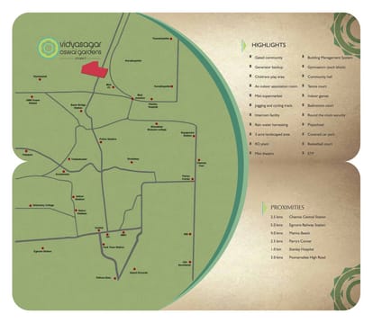 Voora Vidyasagar Oswal Gardens T-Block Brochure Image 9