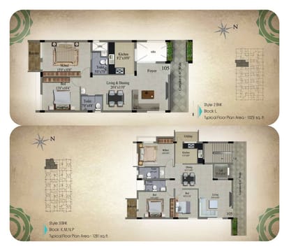 Voora Vidyasagar Oswal Gardens T-Block Brochure Image 5