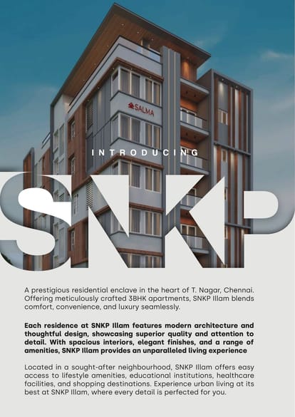 Salma SNKP Illam Brochure Image 4
