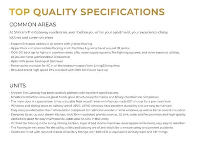 Shriram Park 63 Brochure Image 30