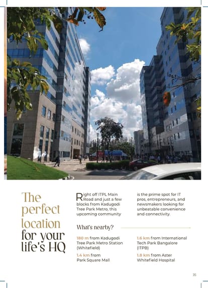Sumadhura Capitol Residences Brochure Image 35