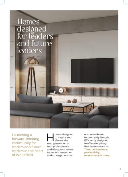 Sumadhura Capitol Residences Brochure Image 3