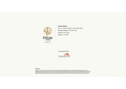 Folium By Sumadhura Brochure Image 12