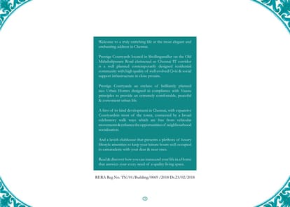 Prestige Courtyards Brochure Image 3