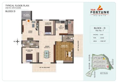 Teja Fortune Heights Brochure Image 101