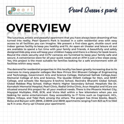 Pearl Queen's Park Brochure Image 2