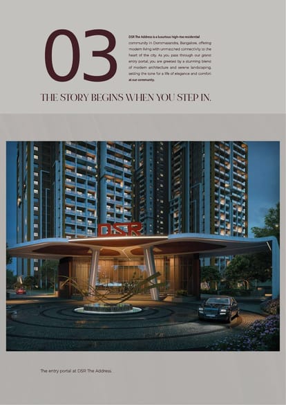 DSR The Address Brochure Image 10