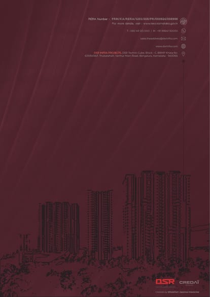 DSR The Address Brochure Image 54