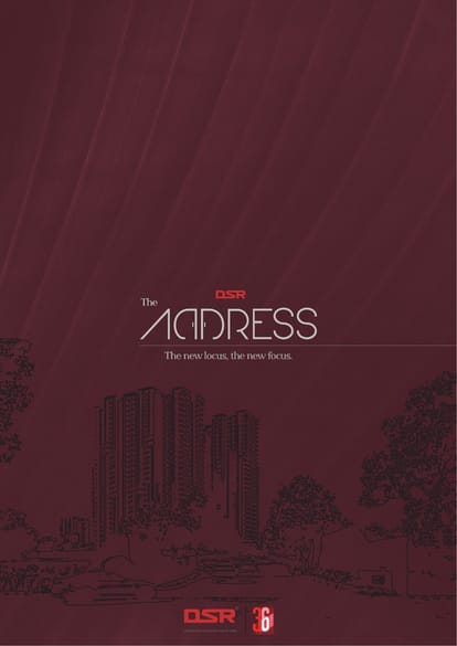 DSR The Address Brochure Image 1