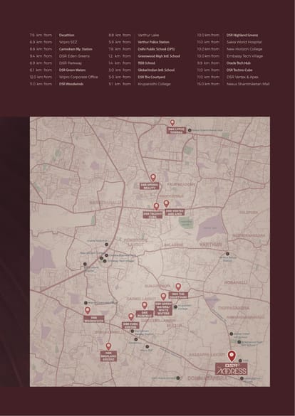 DSR The Address Brochure Image 9