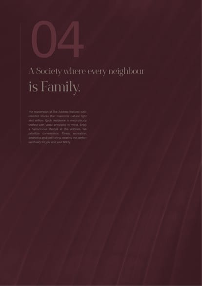 DSR The Address Brochure Image 12