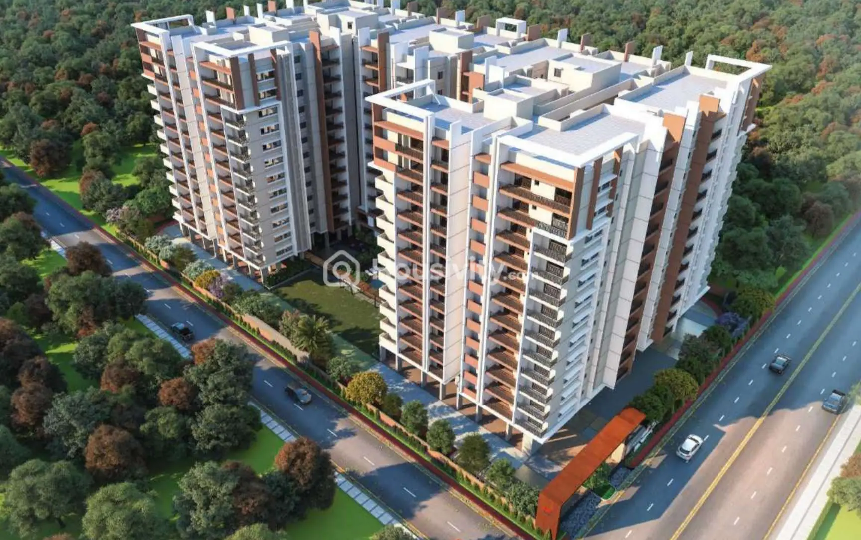 DSR Park Ridge in Nallagandla, Hyderabad – 3 BHK Flat by DSR Builders ...
