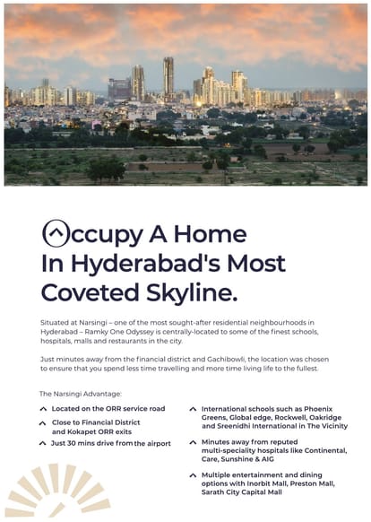 Ramky Odyssey Brochure Image 5