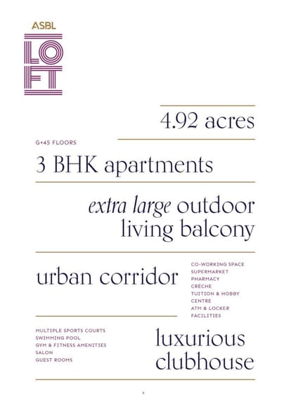 ASBL Loft Brochure Image 4