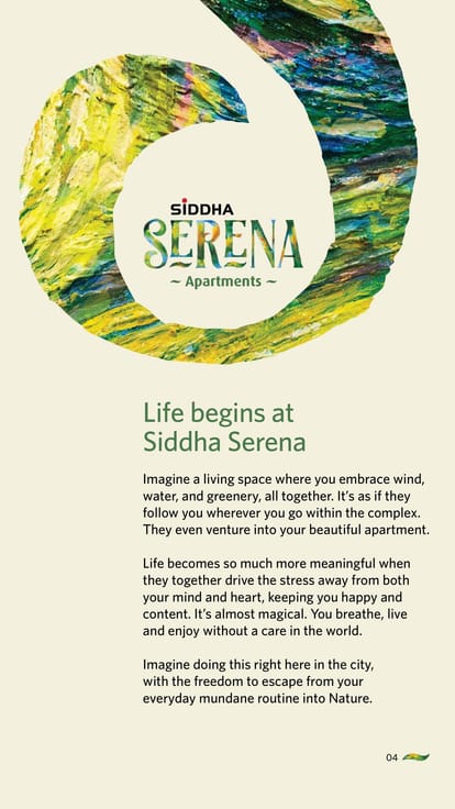 Siddha Serena Brochure Image 4