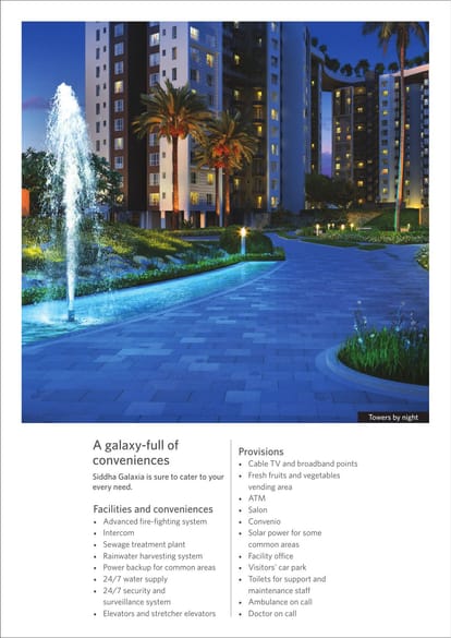 Siddha Galaxia Brochure Image 19