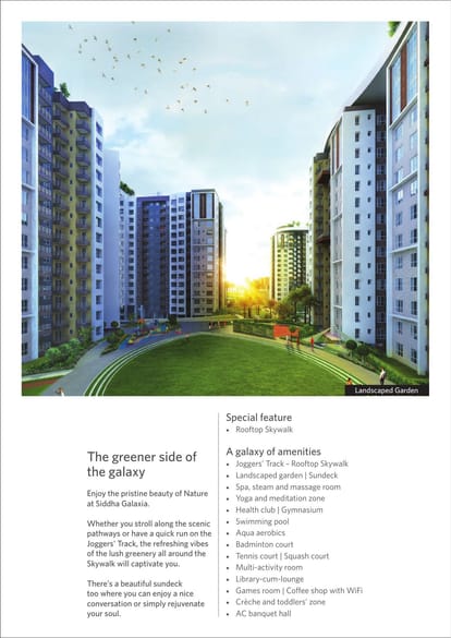 Siddha Galaxia Brochure Image 18