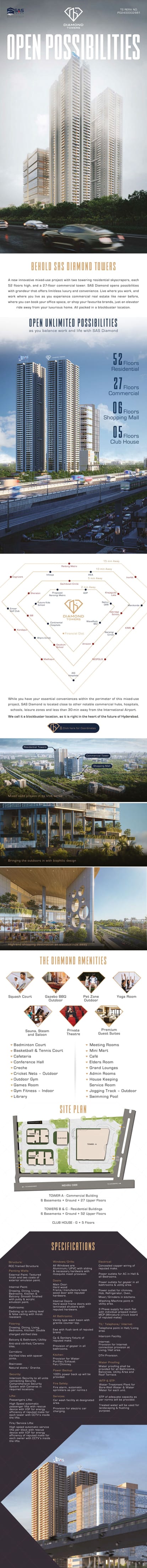 SAS Diamond Tower Brochure Image 1