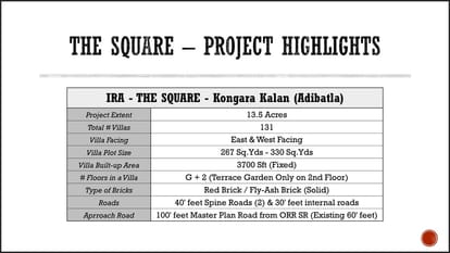 Ira The Square Villas Brochure Image 2