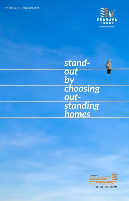 Pranava East Crest Brochure Image 1