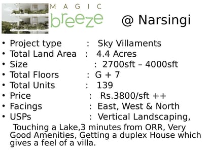 Pooja Magic Breeze Brochure Image 10