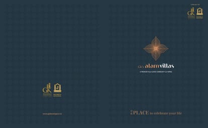 GK's Alam Villas Brochure Image 1
