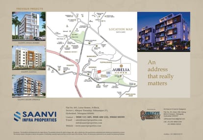 Saanvi Aurelia Homes Brochure Image 5