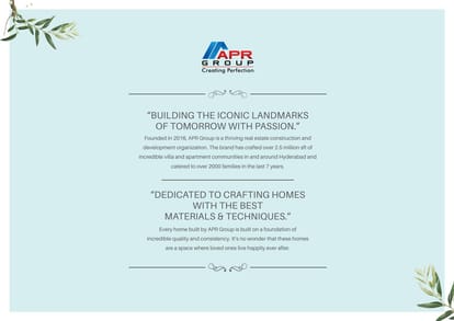 APR Praveen's Hillside Brochure Image 2
